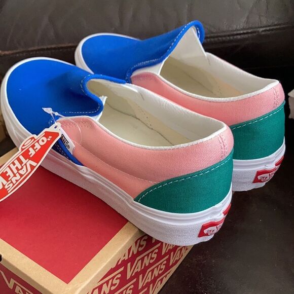 Vans Classic Slip On Colorblock - Picture 2 of 8